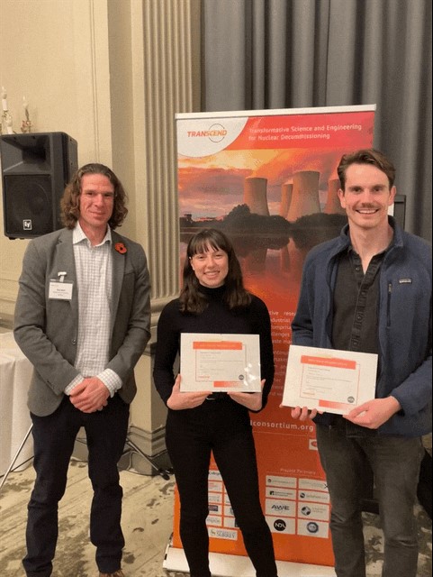 TRANSCEND presentation prize Angus